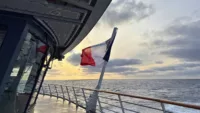 French flag on Ponant Credit AP 1