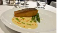 Food on La Commandant Charcot Credit AP