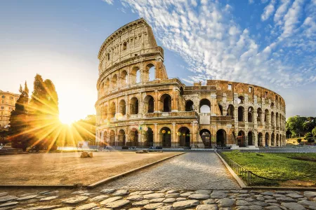 Ultimate Swiss Alps, Bernina Red Train & Mediterranean & Aegean Voyage with Milan & Rome Stay