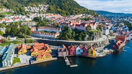 Scandinavian cities and Norwegian fjords