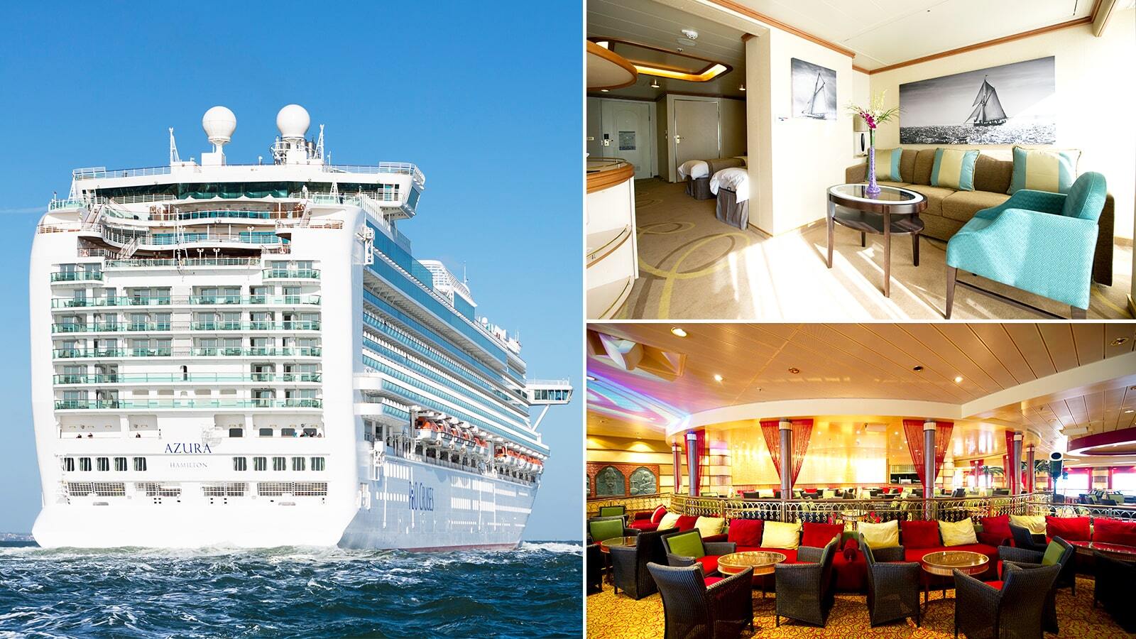 P&O Cruises: Azura cruise ship resumes cruising… | World of Cruising