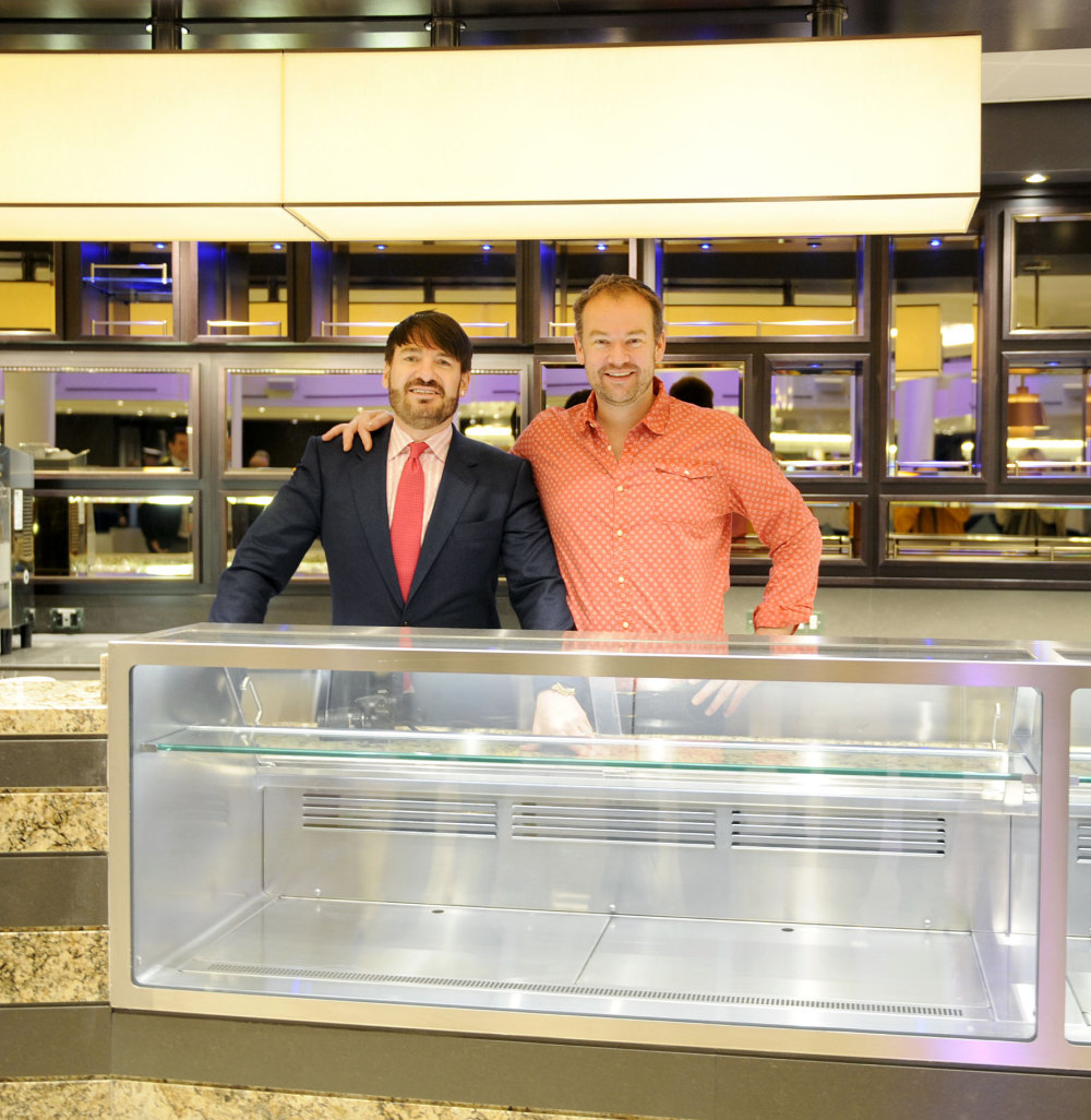 Eric Lanlard and Charlie Turnbull