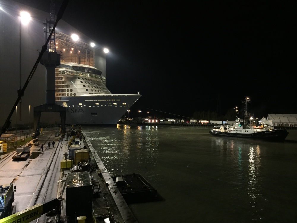 Anthem of the Seas Float Out