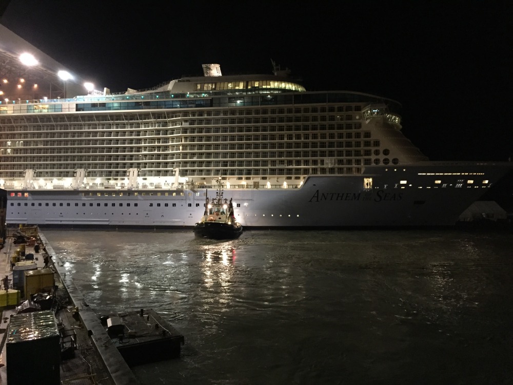 Anthem of the Seas Float Out