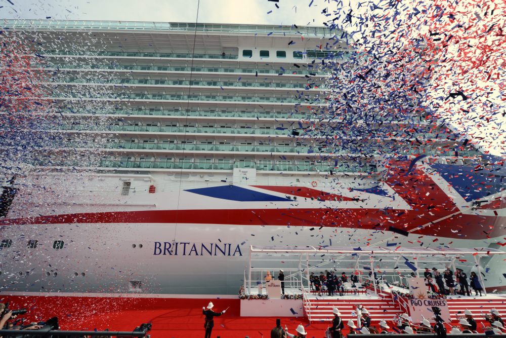 P&O Cruises Britannia.