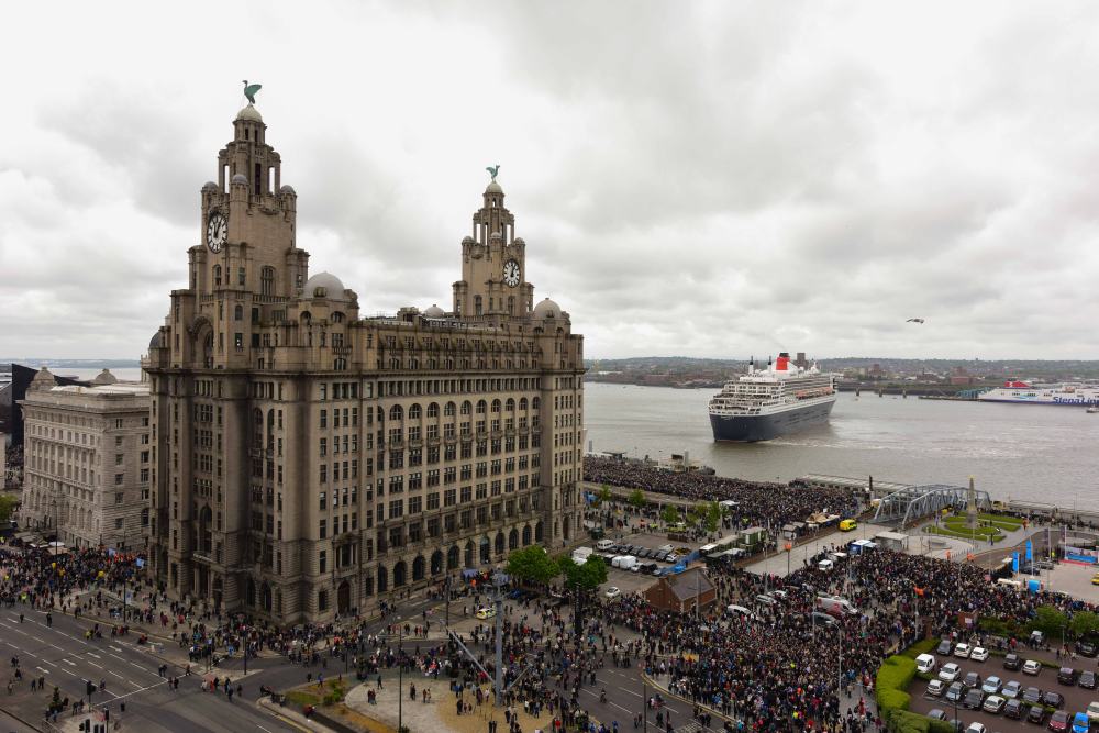 175 Cunard - 3 Queens - Liverpool