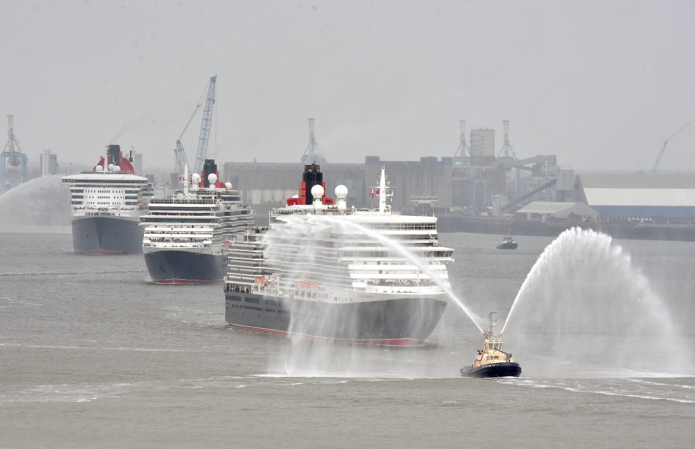 175 Cunard - 3 Queens - Liverpool