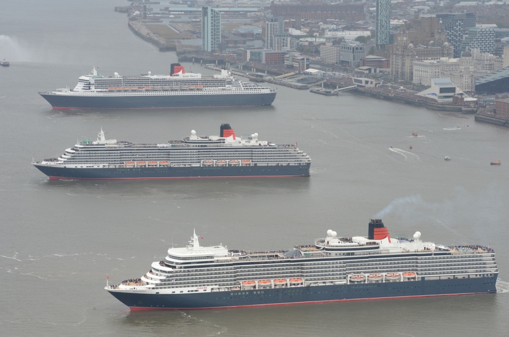 175 Cunard - 3 Queens - Liverpool