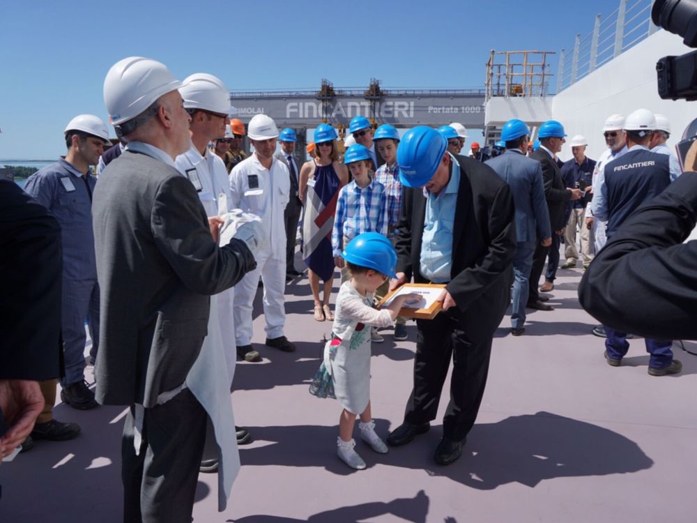 Carnival Vista Coin Ceremony