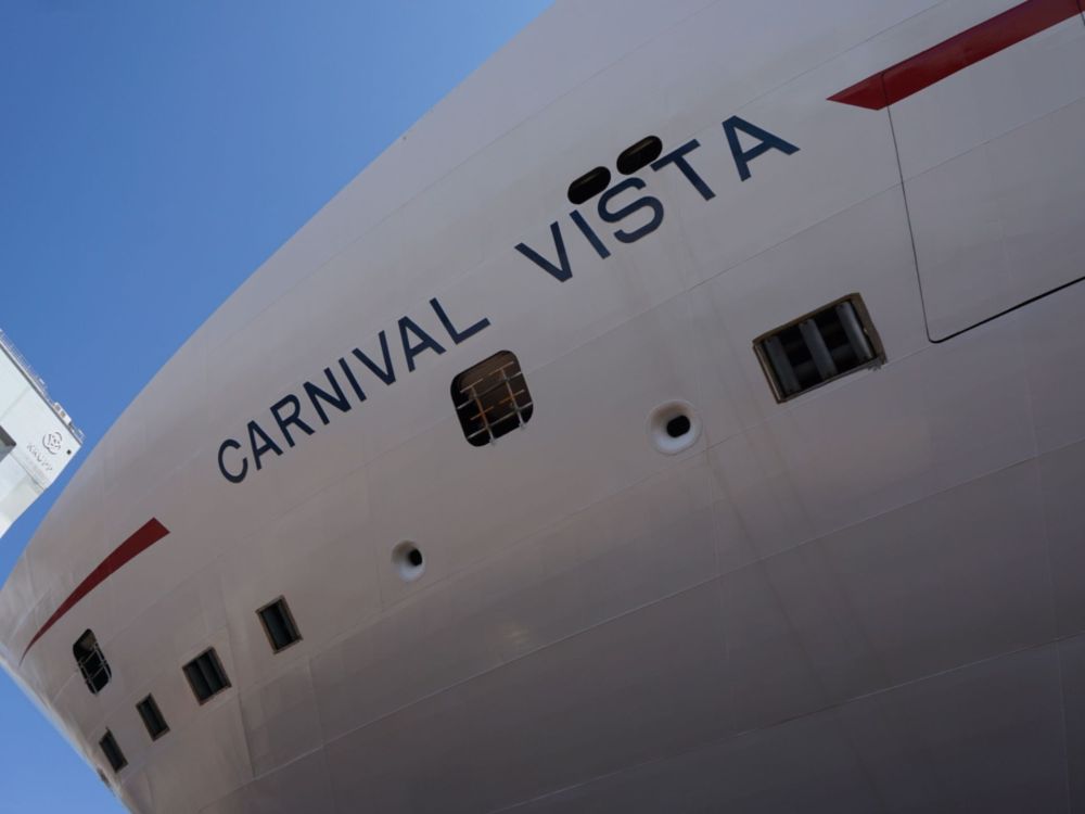 Carnival Vista Coin Ceremony