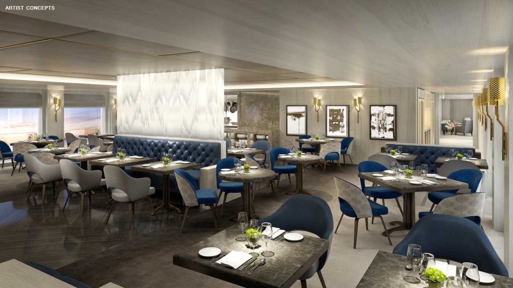 Esprit Yacht Club Restaurant rendering