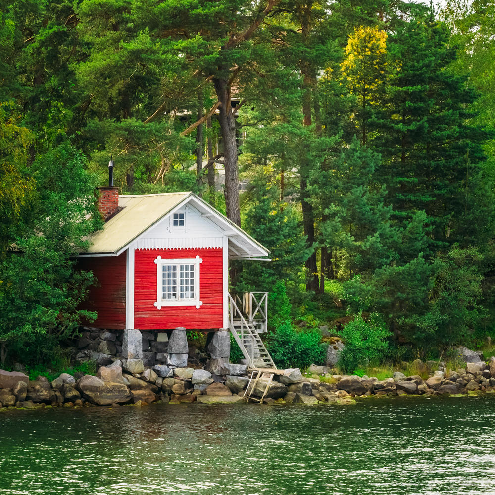 Lake in Finland