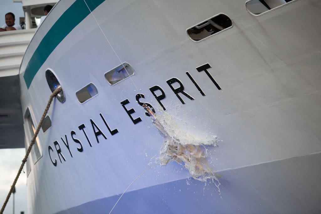 Crystal Esprit christening