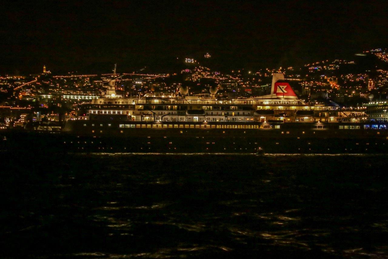 Funchal, Madeira, fireworks 2015