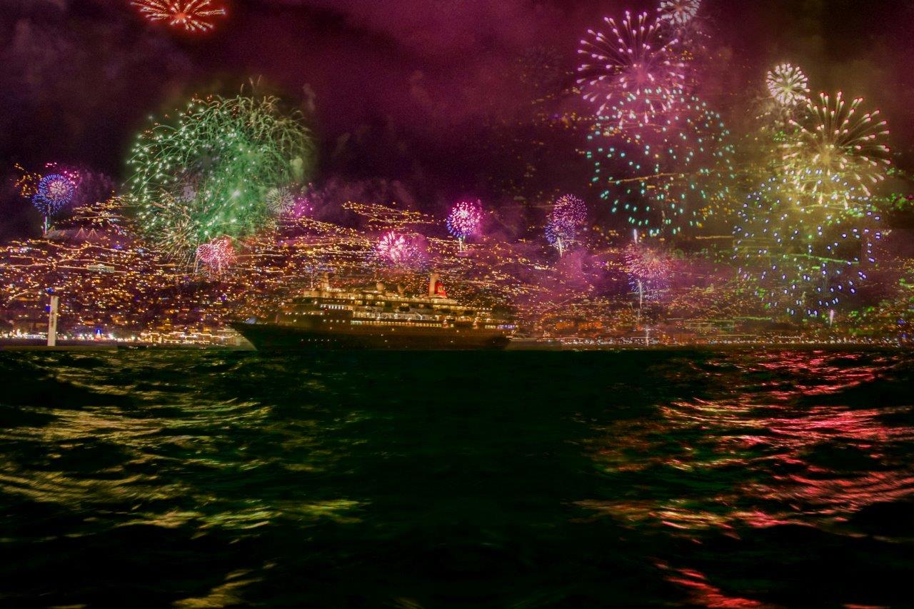 Funchal, Madeira, fireworks 2015