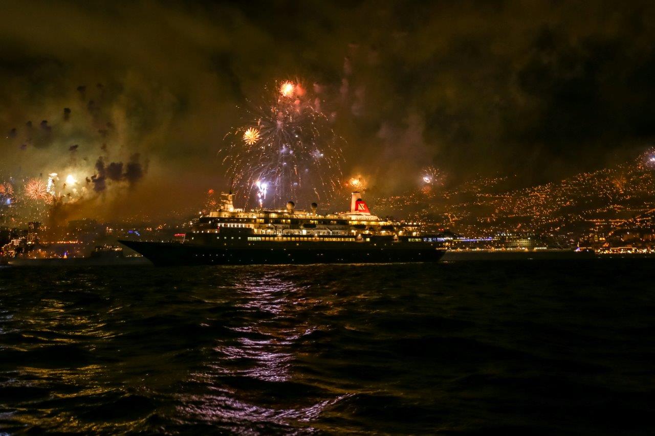 Funchal, Madeira, fireworks 2015
