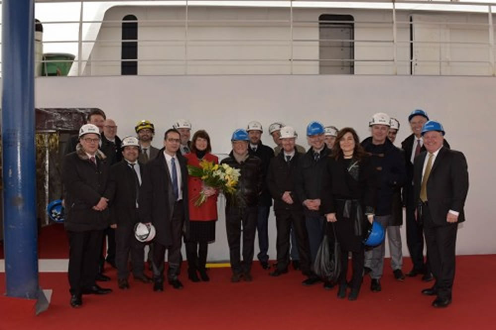 Seabourn Encore coin ceremony