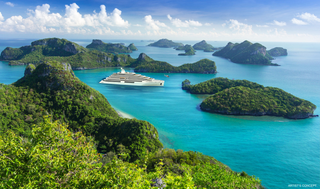 Crystal Endeavor Rendering Tropical View