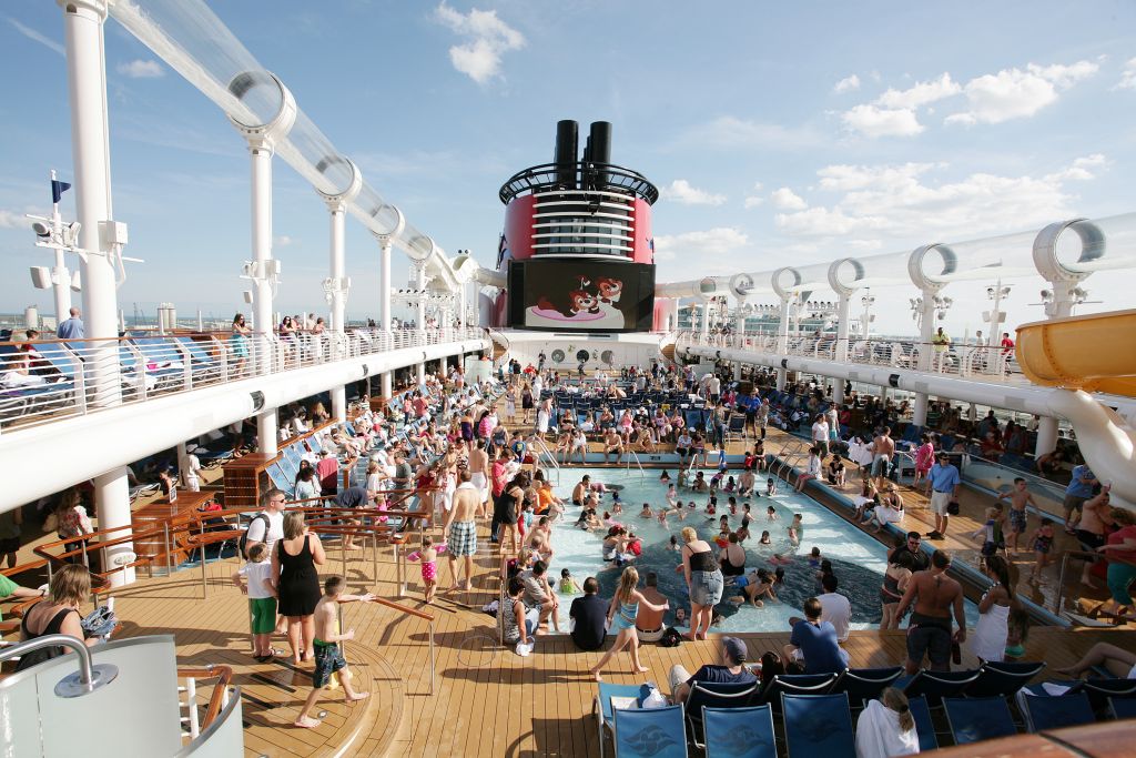 Disney Dream promenade deck