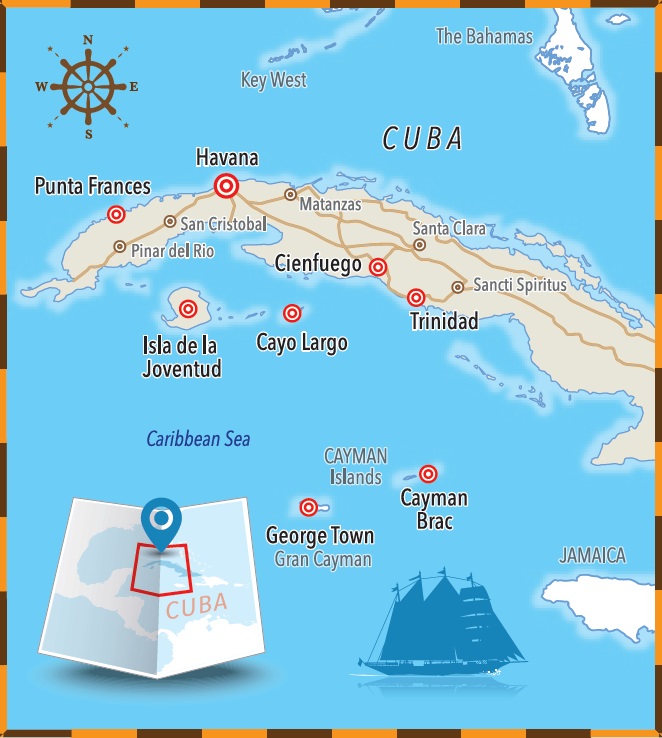 Star Flyer Cuba Cruise Itinerary
