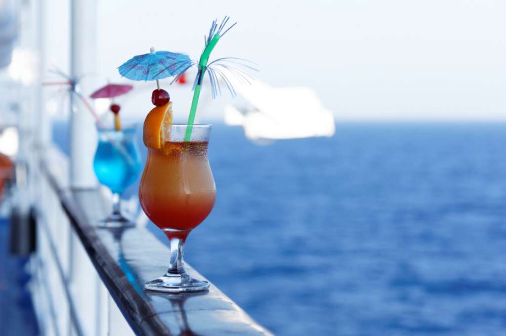 Cocktail on a cruise