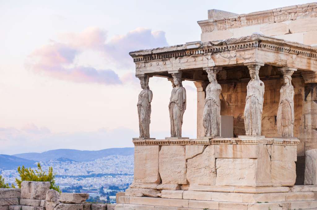 Erechtheion sanctuary - Athens - Greece