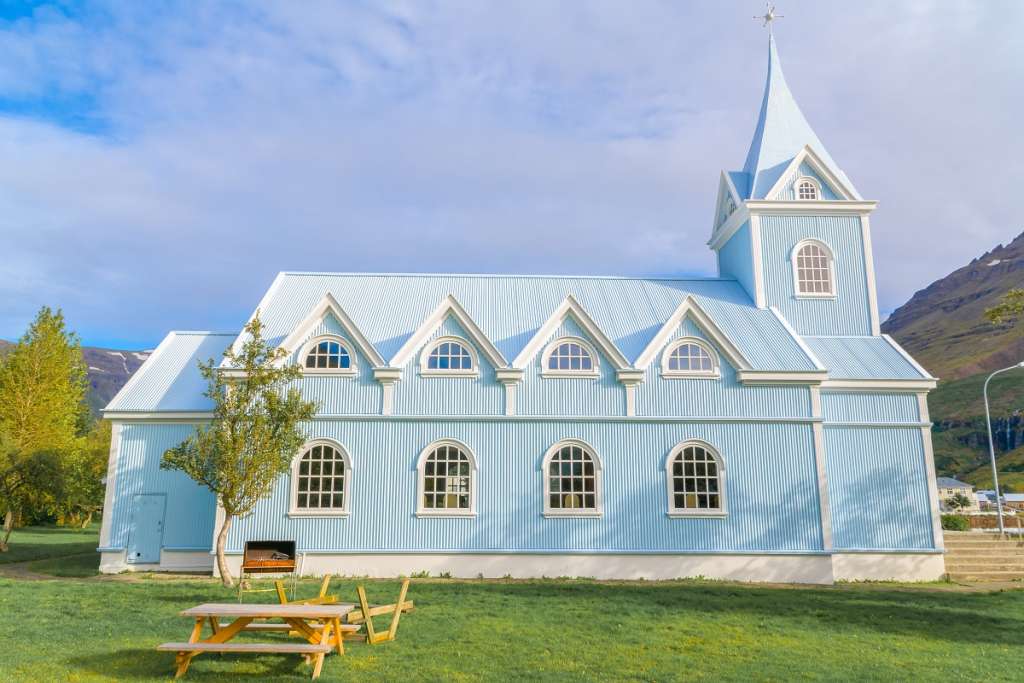 Blue Church - Seydisfjordur - Iceland