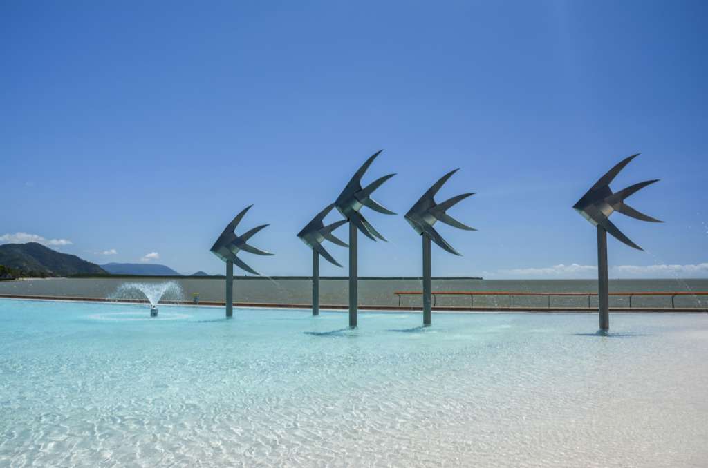 The Lagoon in Cairns, Queensland, Australia