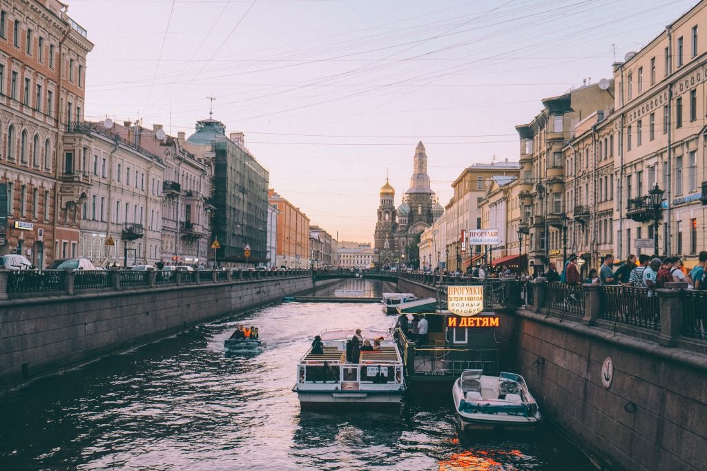 St Petersburg Canals