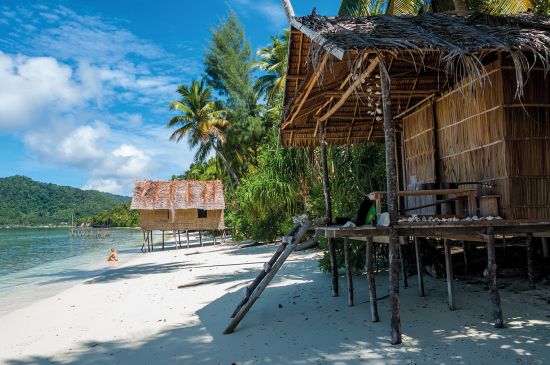 Raja Ampat islands beach, Papa New Guinea