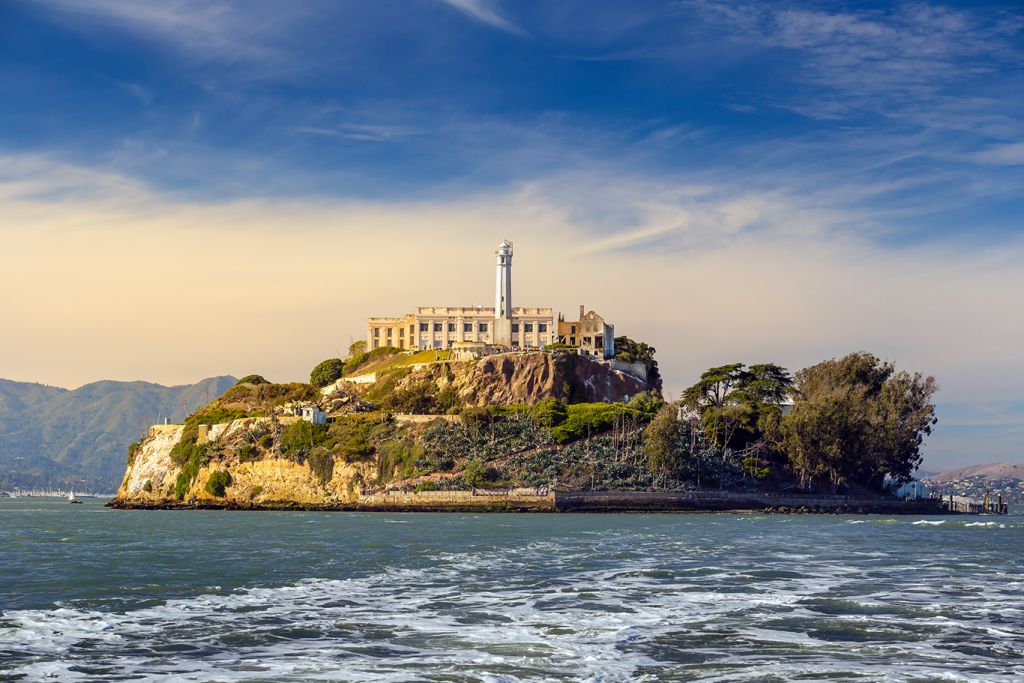 Alcatraz Island, just a 15-minute ferry ride