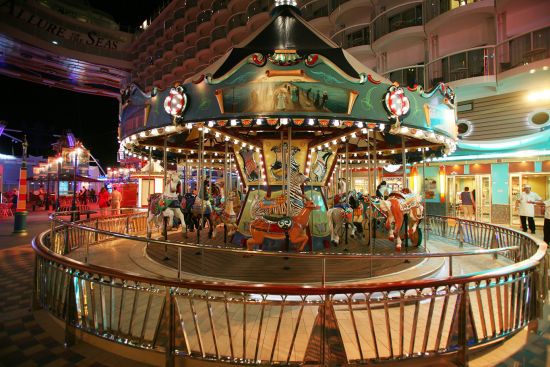 Royal Caribbean International's Allure of the Seas carousel