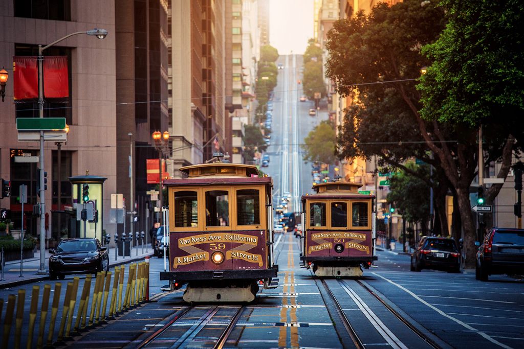Cable cars, San Francisco