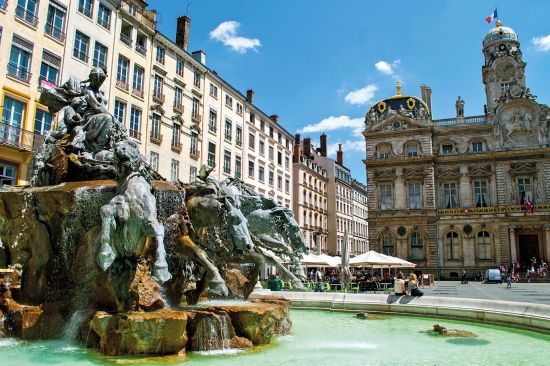 Fontaine Bartholdi, Lyon