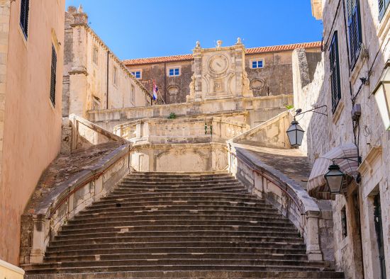 Jesuit Staircase Dubrovnik Croatia