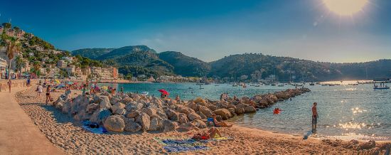 Beach in Majorca, Spain