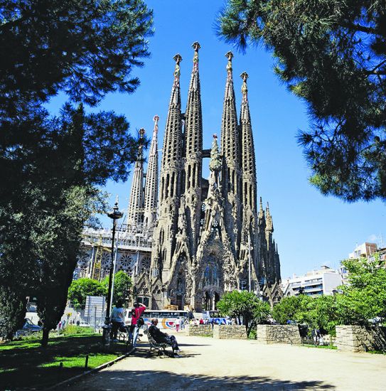 Gaudi's Sagrada Familia, Barcelona