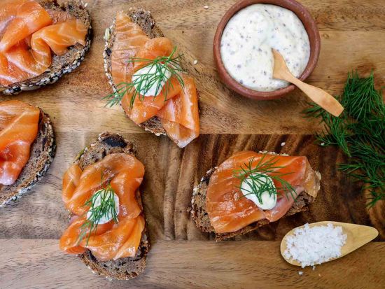 Gravlax, a Nordic speciality