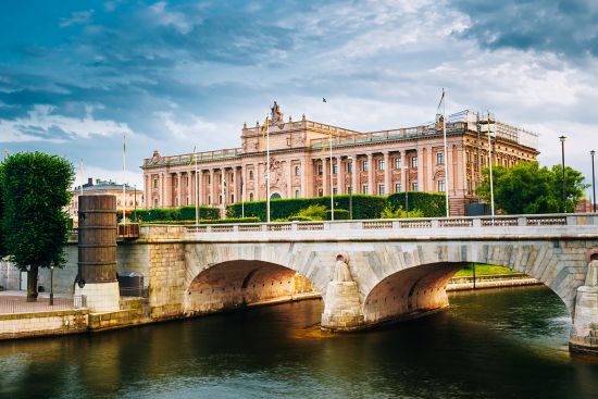 Parliament of Sweden in Stockholm