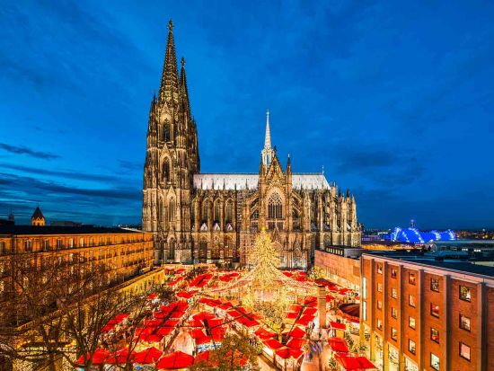 Cologne cathedral christmas market