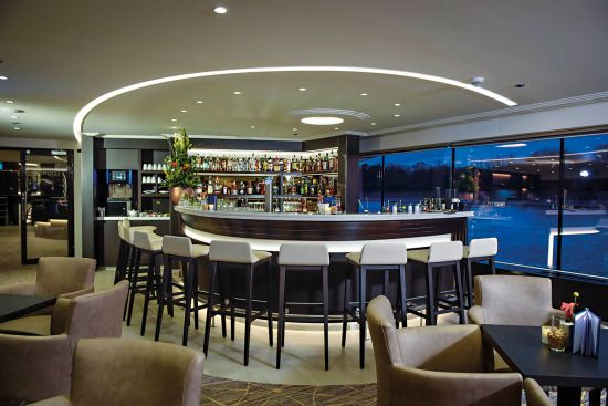 Avalon envision's stylish bar with seating