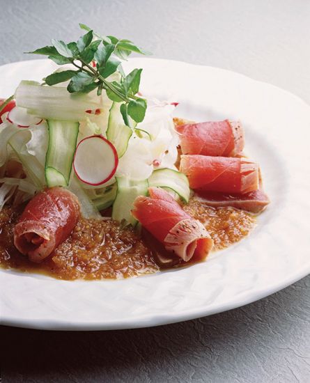 Nobu's signature sashimi salad