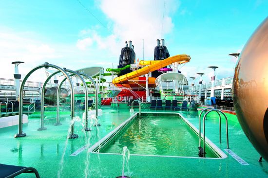 Norwegian Epic's Aqua Park