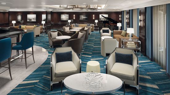 Oceania Cruises luxury boutique martini lounge