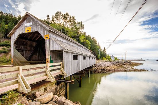 New Brunswick kissing bridge