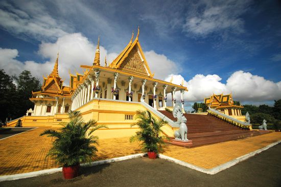 Royal Palace at Phnom Penh, Cambodia