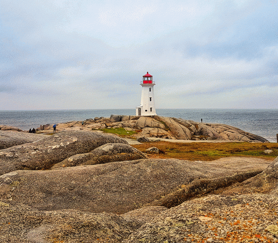 Peggy's Cove lighthouse, Nova Scotia, Canada Cruise