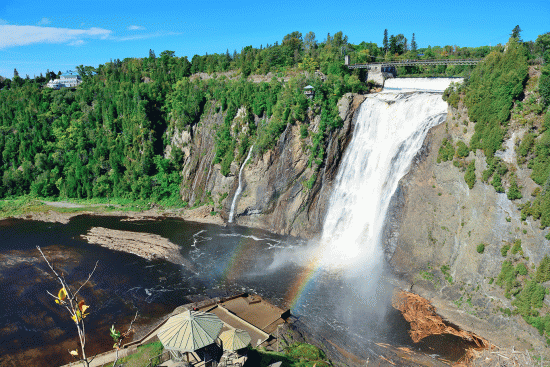 Montmorency Falls, Canada Cruise