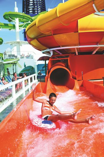 Cruise ship swimming pools: NCL