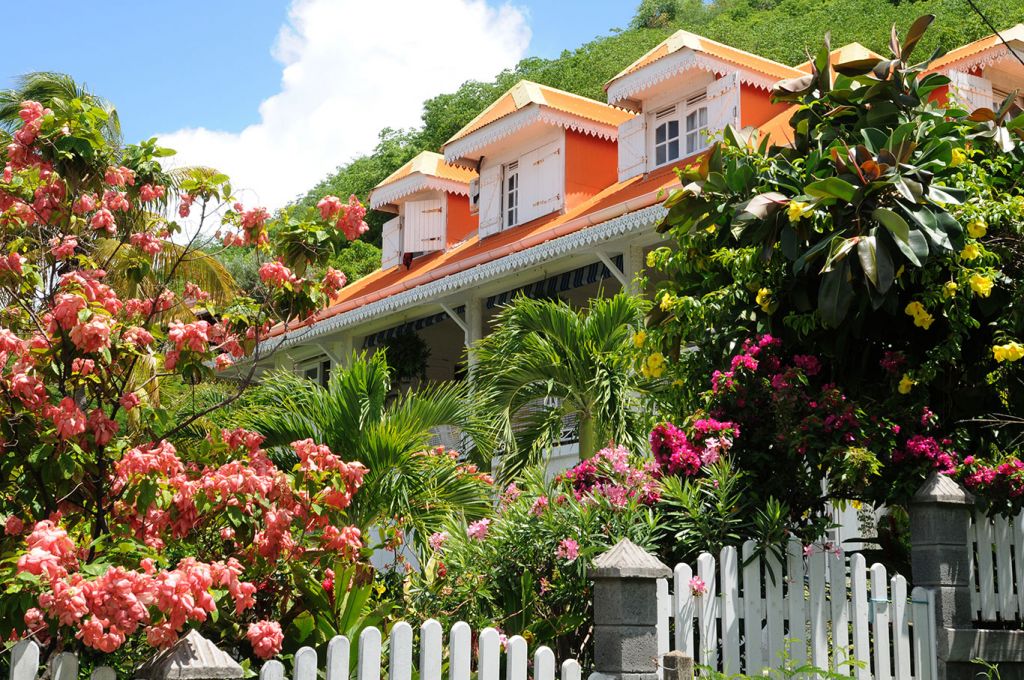 a house in Les Saintes In Guadeloupe